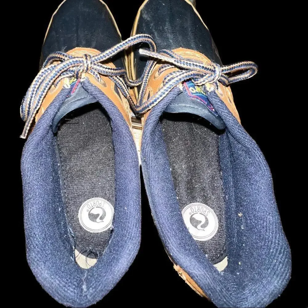 VTG 80/90's Sporto Duck Shoes Thermolite Steel Shank‎ Made in Korea Women's Sz 6